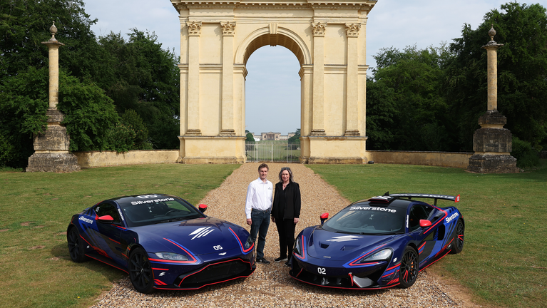 Stowe Gardens and Silverstone announce partnership at the Corinthian Arch